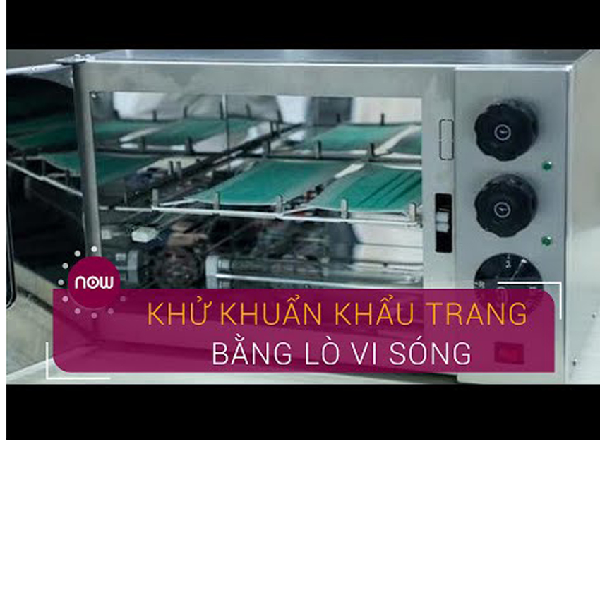 3 bước khử khuẩn khẩu trang hiệu quả