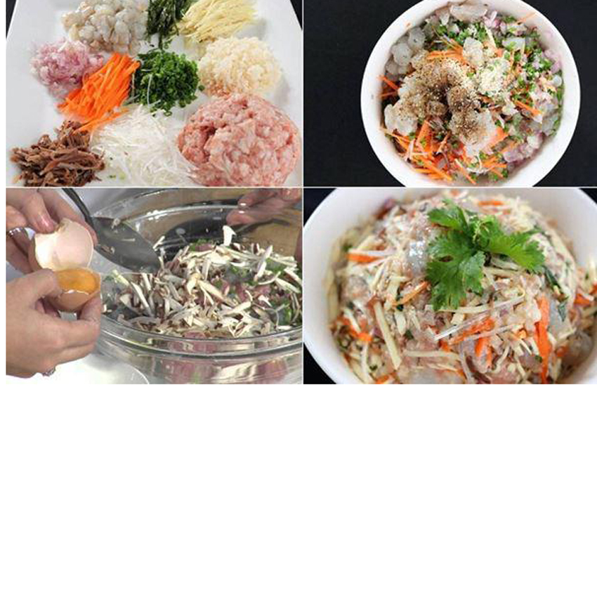 5 bước để có món chả giò giòn ngon