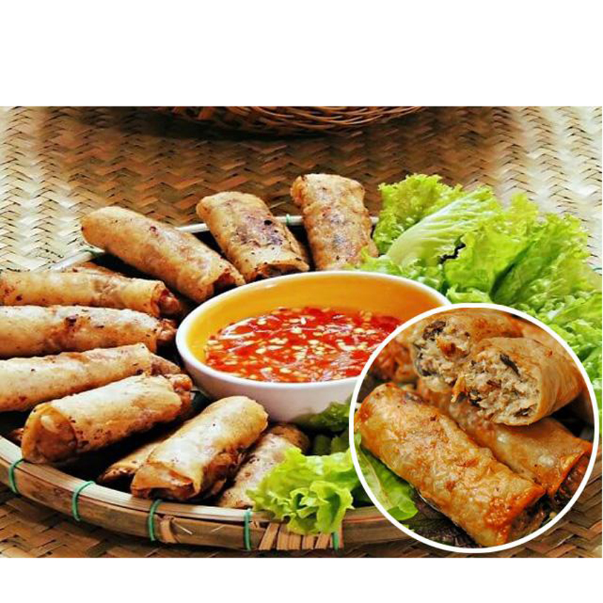 5 bước để có món chả giò giòn ngon