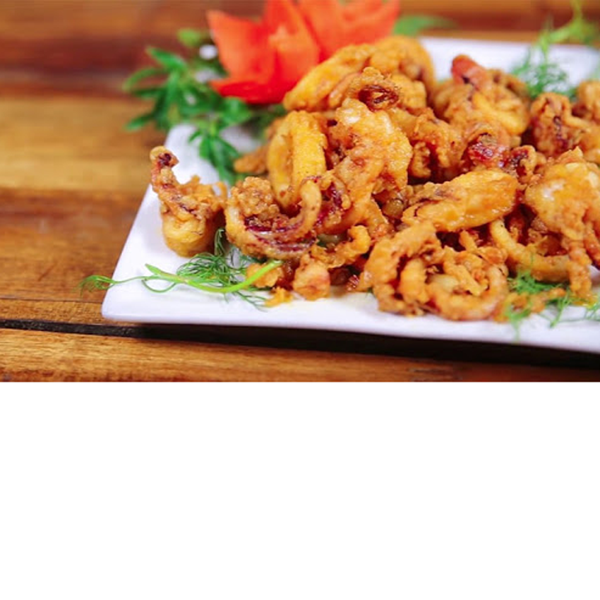 Biến tấu 4 món mực chiên cực ngon