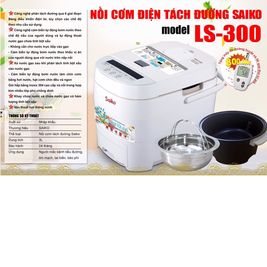 6 điều cần biết về nồi cơm tách đường