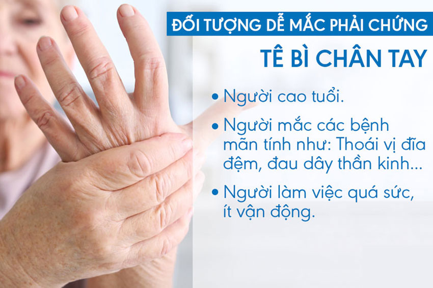 Tê bì tay chân là dấu hiệu của bệnh gì