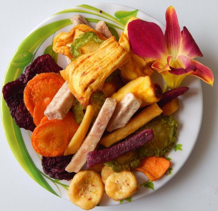 Làm hoa quả sấy khô tại nhà cực ngon