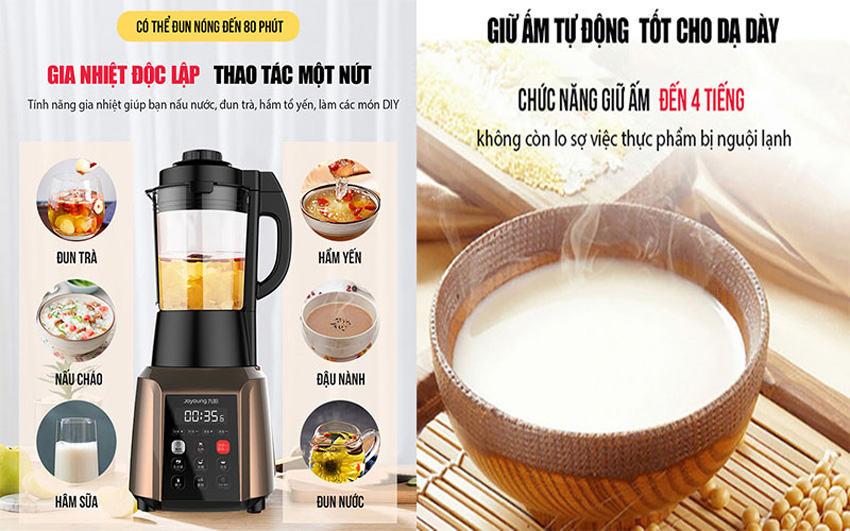 Đánh giá máy làm sữa hạt đa năng Joyoung JYL-Y29