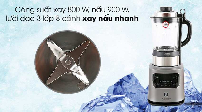 Máy xay nấu đa năng Kangaroo KG175HB1 có ưu điểm gì