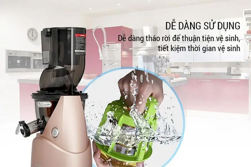 Review máy ép trái cây tốc độ chậm Kuvings NS-924CBC2