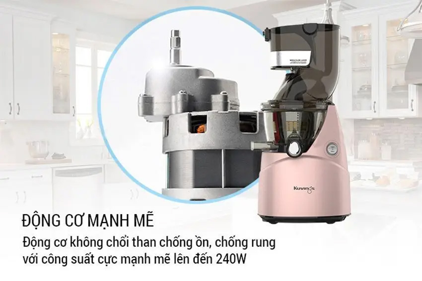 Review máy ép trái cây tốc độ chậm Kuvings NS-924CBC2