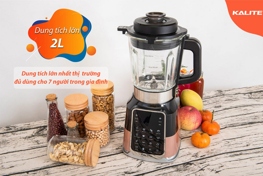 Máy làm sữa hạt đa năng Kalite E200 có chức năng gì 