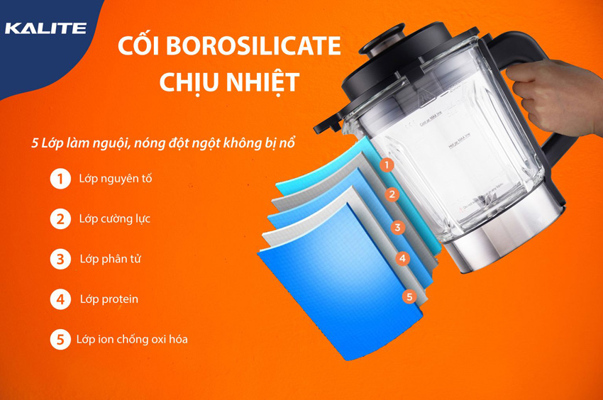 Máy làm sữa hạt đa năng Kalite E200 có chức năng gì 