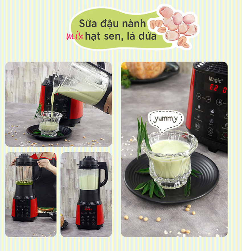 Máy làm sữa hạt đa năng Magic A-96 tốt không