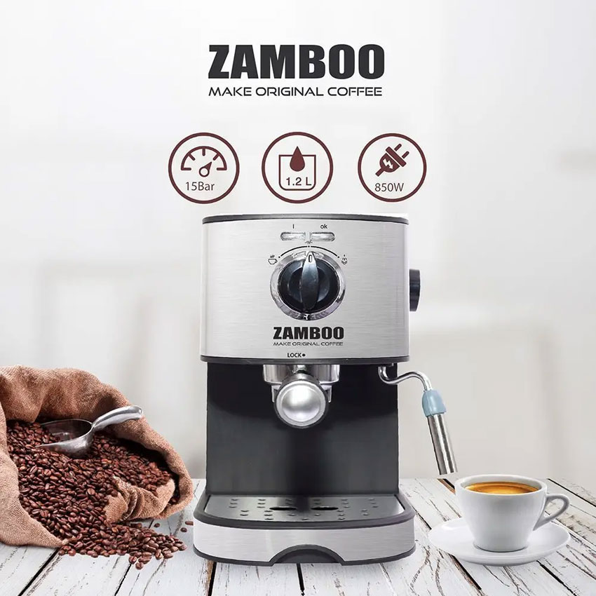 Pha cà phê bằng máy pha cà phê tự động