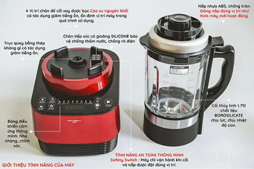 Có nên mua máy xay nấu đa năng Ranbem 735H