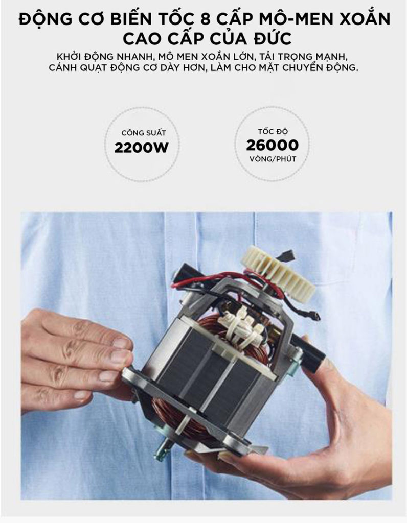 Máy xay nấu đa năng Ukoeo PR6 của nước nào