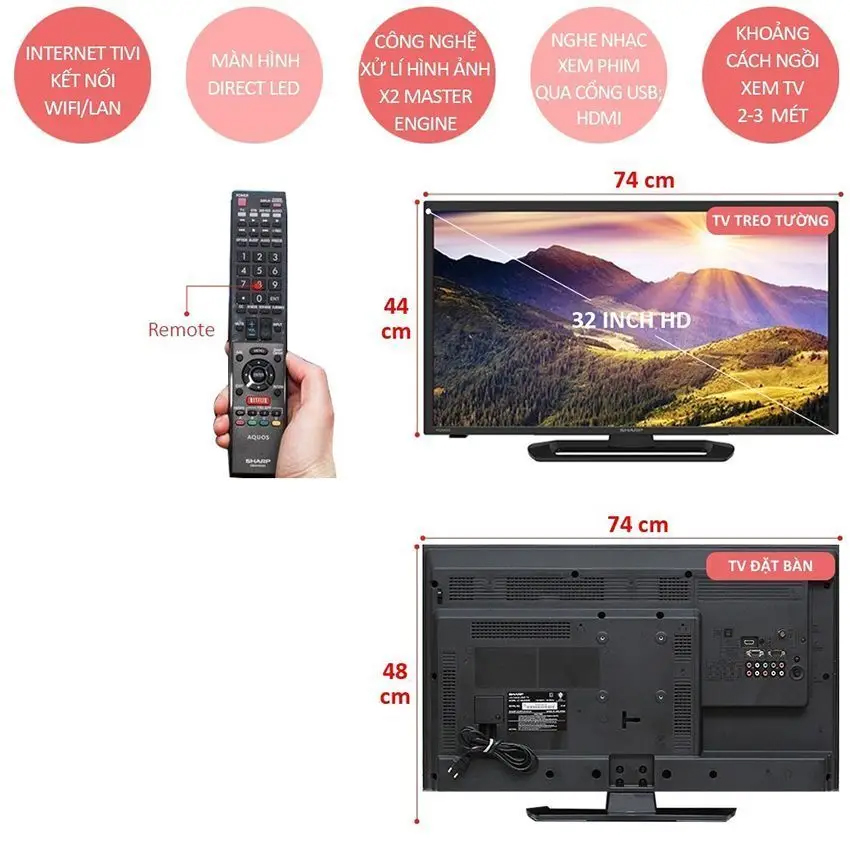 Tivi Sharp dùng tốt không
