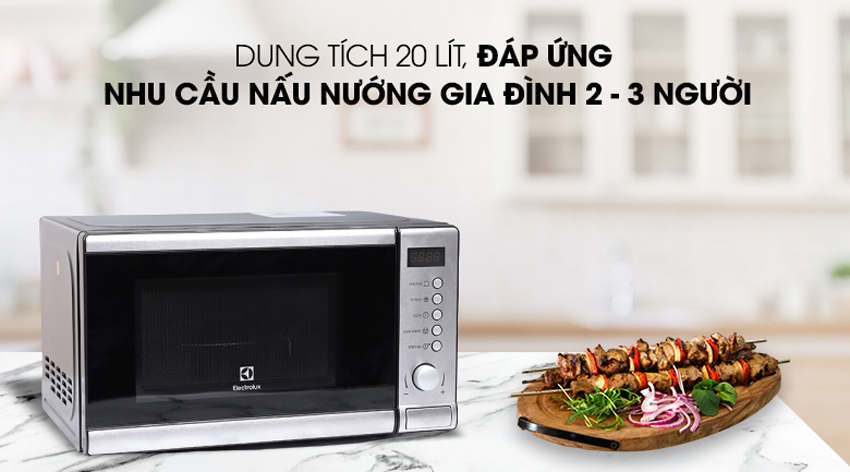Lò vi sóng Electrolux EMS2027GX có tốt không