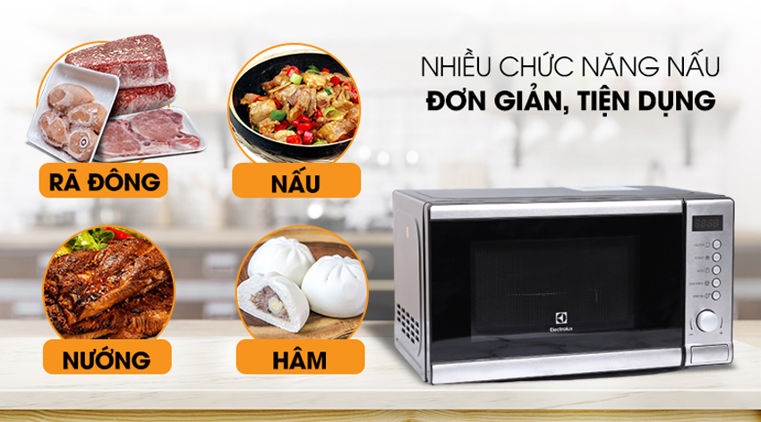 Lò vi sóng Electrolux EMS2027GX có tốt không