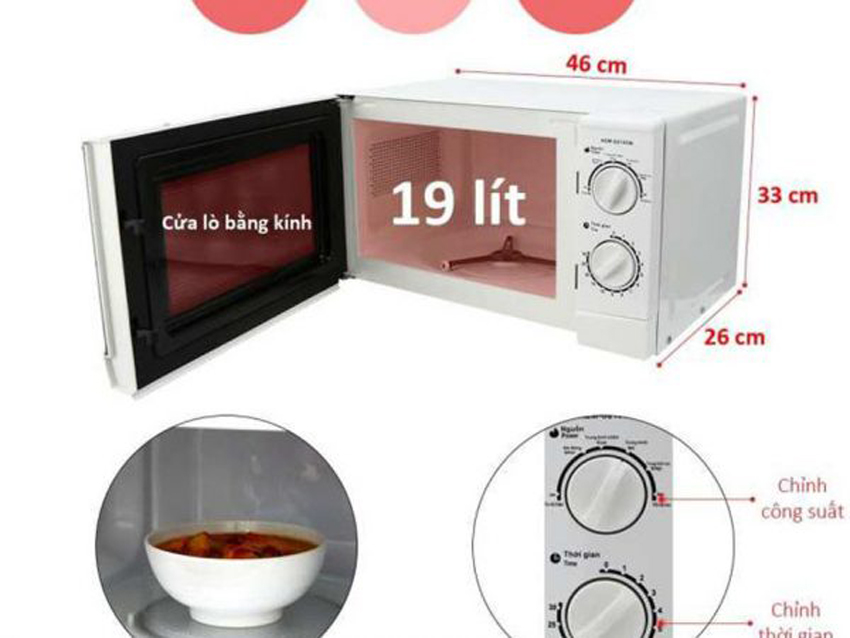 Có nên mua lò vi sóng Aqua AEM-S2195W