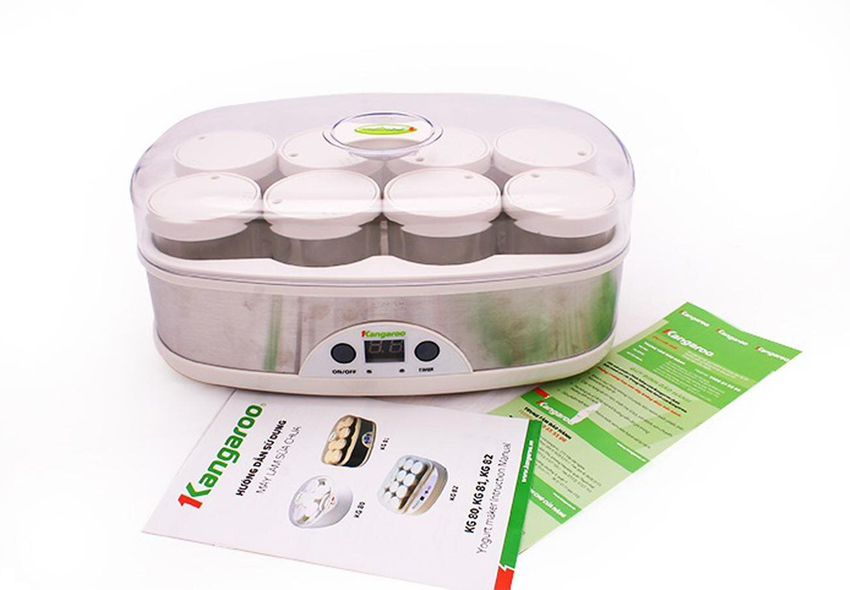 Máy làm sữa chua Kangaroo KG81 dễ sử dụng