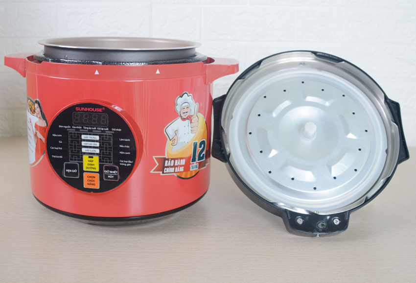 Nồi áp suất điện tử Sunhouse SHD-1741 có tốt không