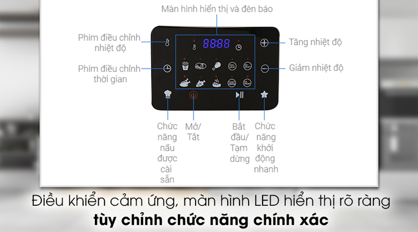 Nồi chiên không dầu điện tử Malloca MAF-06 có tốt không