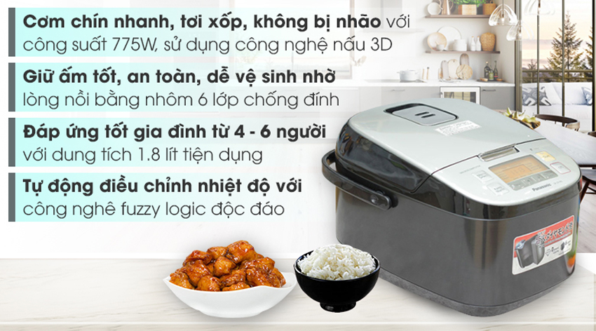 Nồi cơm điện Panasonic có tốt không