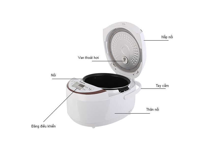 Nồi cơm điện tử Kangaroo KG565 có tốt không