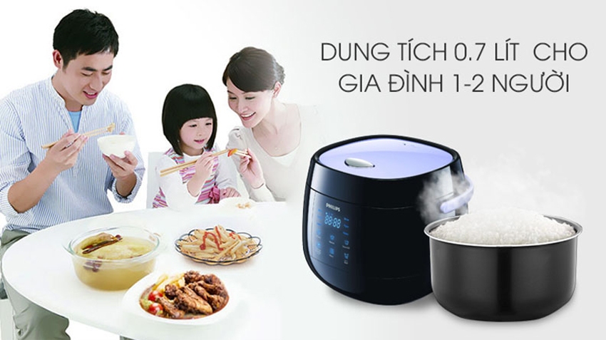 Đánh giá nồi cơm điện tử Philips HD3060