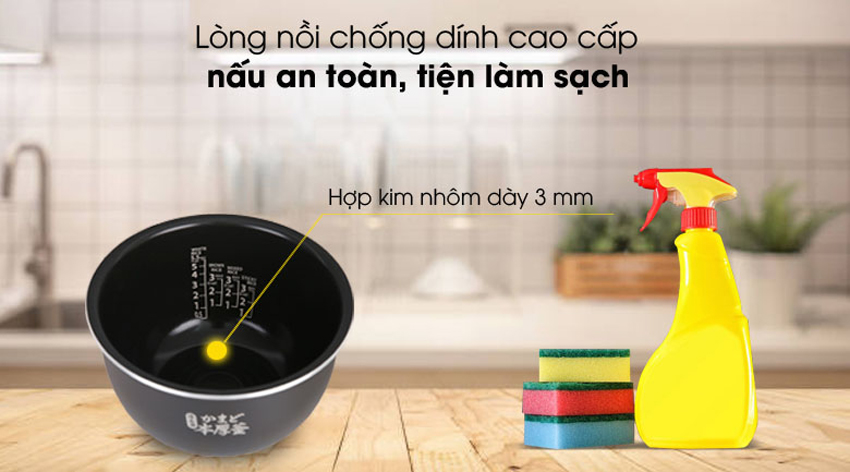 Nồi cơm điện cao tần Toshiba RC-10IX1PV sản phẩm chất lượng