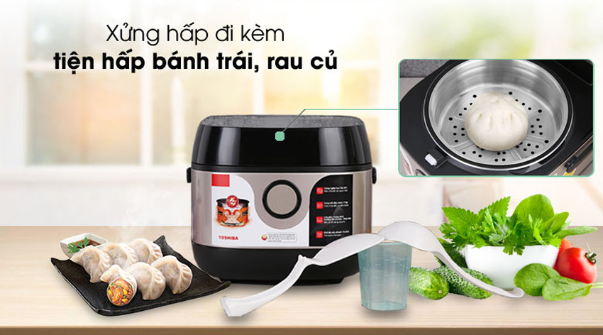 Nồi cơm điện cao tần Toshiba RC-10IX1PV sản phẩm chất lượng