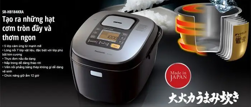 Nồi cơm điện Panasonic có tốt không