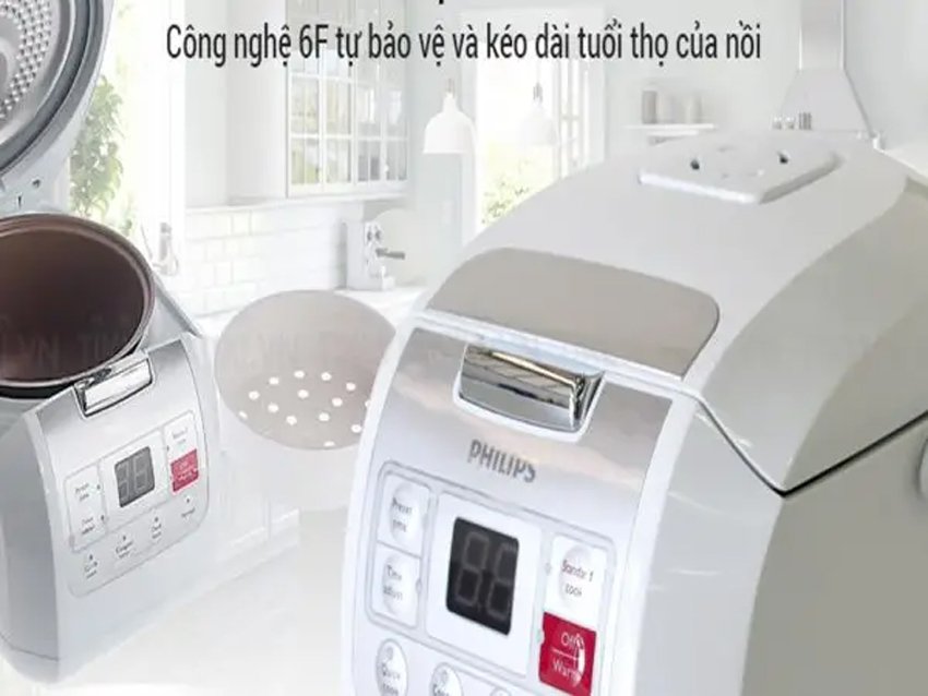 Đánh giá nồi cơm điện Philips HD3030