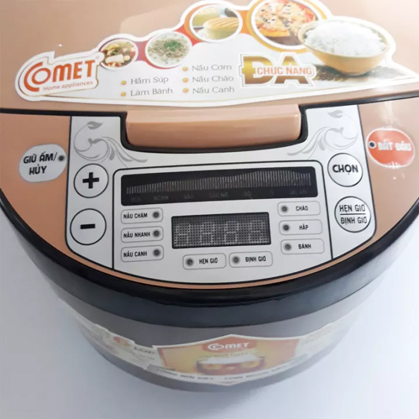 Nồi cơm điện tử Comet CM8086N8 có ưu điểm gì