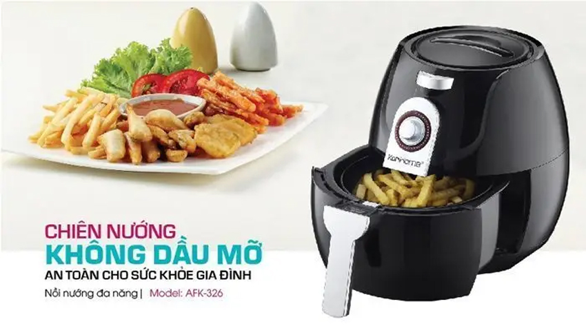 Nồi chiên không dầu Korihome AFK-326 chất lượng cao