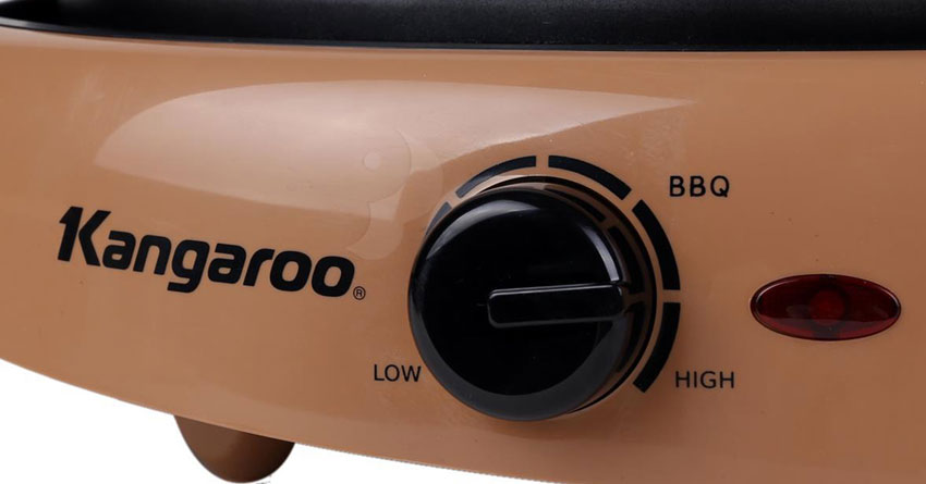 Bếp lẩu nướng Kangaroo KG95N  thiết kế tiện lợi