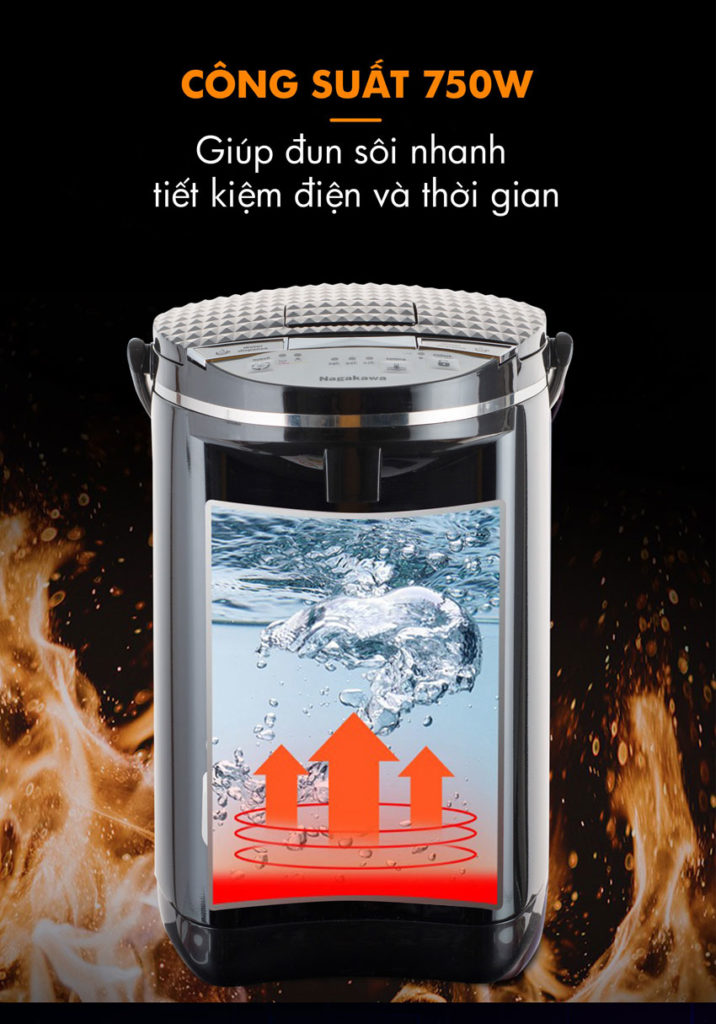 Bình thủy điện 4 lít Nagakawa NAG0404 sản phẩm chất lượng