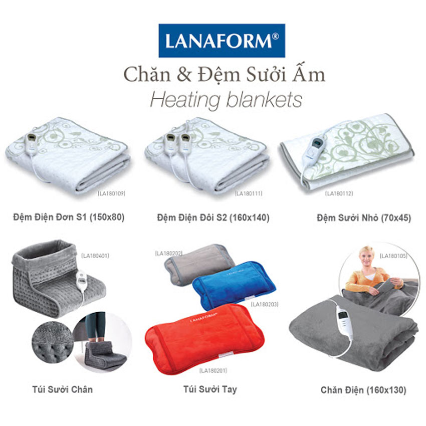 Có nên mua chăn điện Lanaform LA180105 để sử dụng