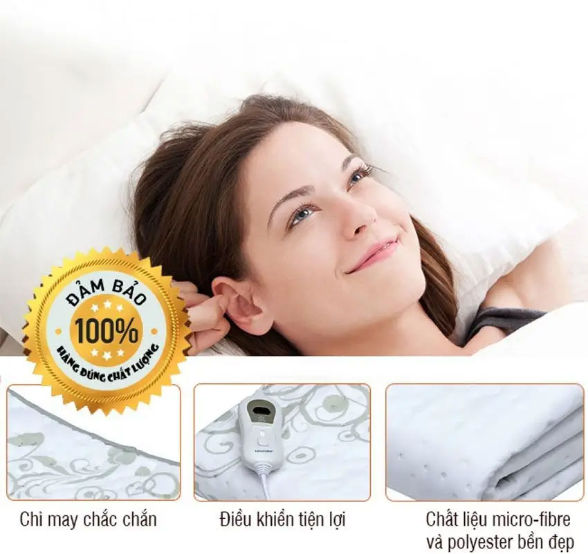 Đệm sưởi điện có an toàn không