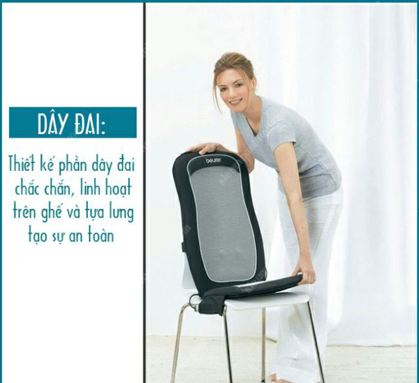 Đệm massage Beurer MG206 giảm nhức mỏi toàn thân