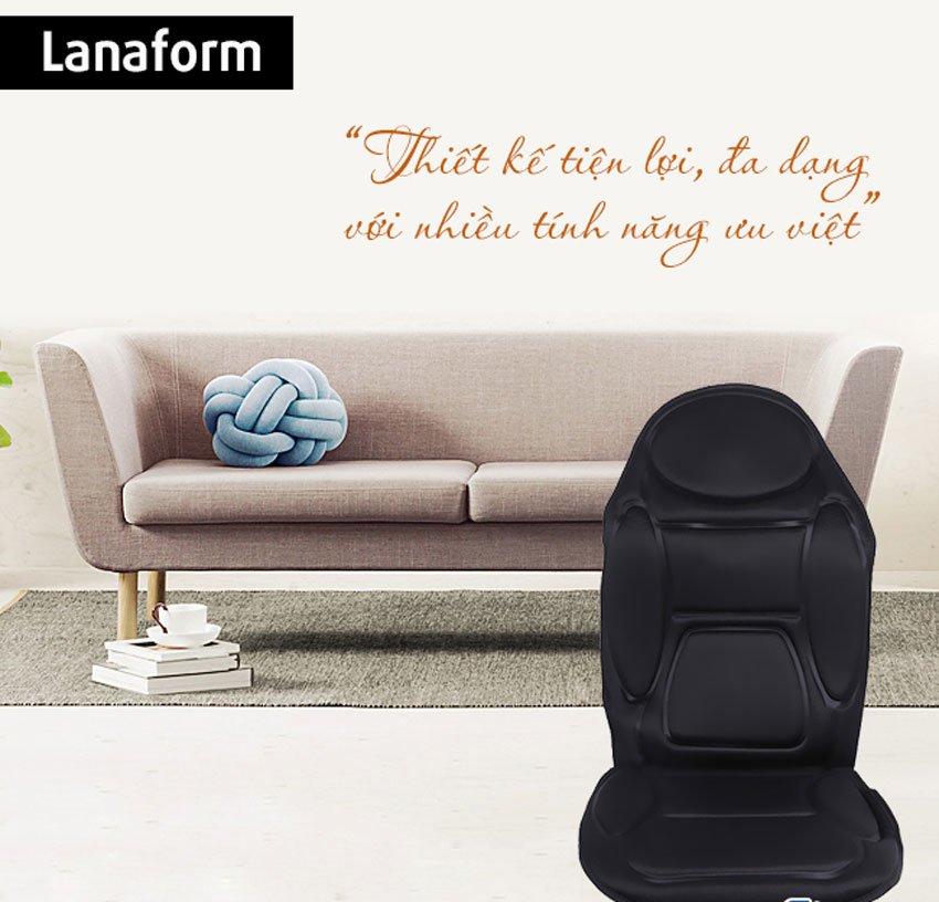 Đệm massage ô tô Lanaform LA110304 có tốt không