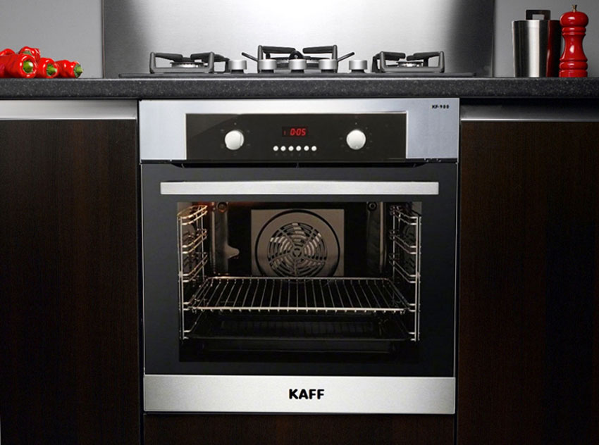 Lò nướng âm tủ Kaff KF-900 nướng nhanh và chín đều hơn