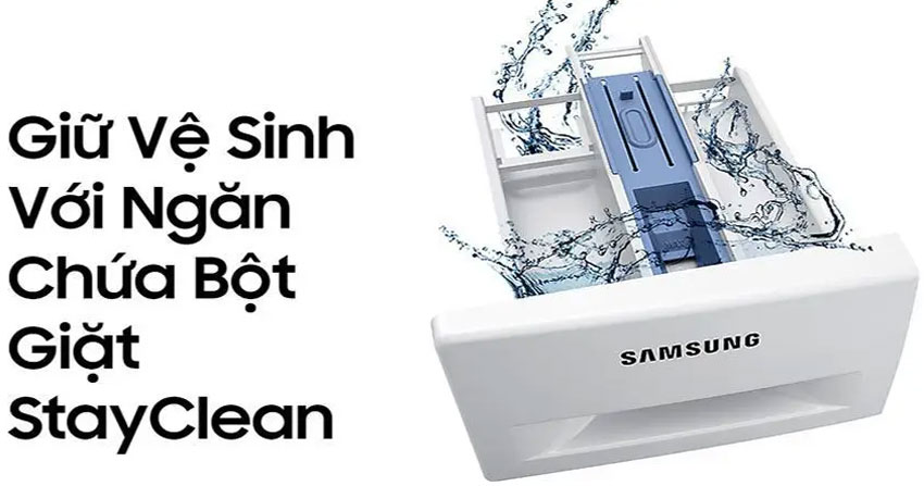 Máy giặt Samsung WW75J42G3KW/SV tiết kiệm điện năng
