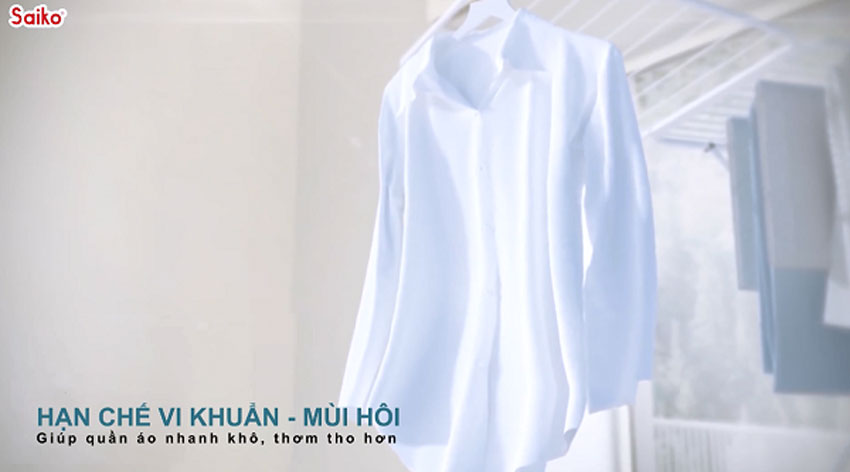 Máy hút ẩm lọc không khí Saiko HDF-14 bảo vệ sức khỏe gia đình bạn