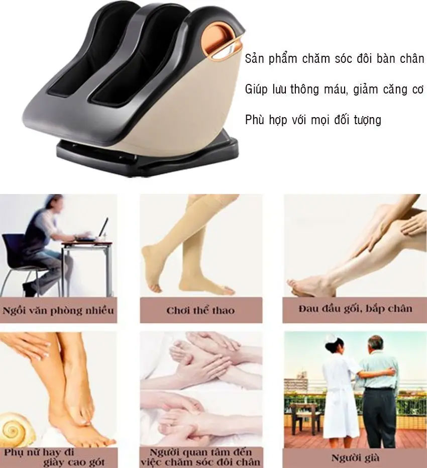 Máy massage chân loại nào tốt
