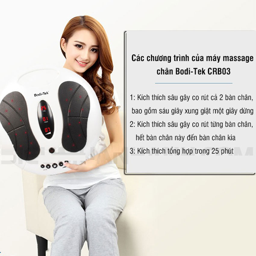 Có nên sử dụng máy massage chân Rio Bodi-Tek CRB03 không