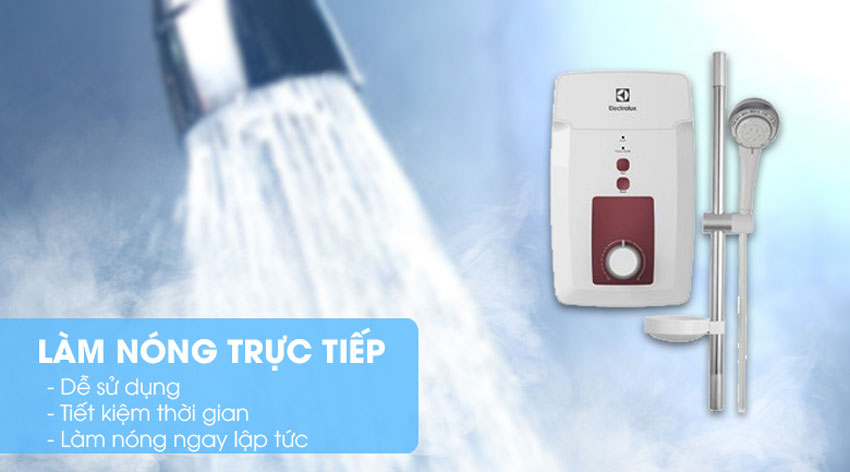 Máy tắm nước nóng Electrolux EWE451GX-DWR an toàn khi sử dụng