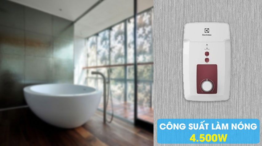 Máy tắm nước nóng Electrolux EWE451GX-DWR an toàn khi sử dụng