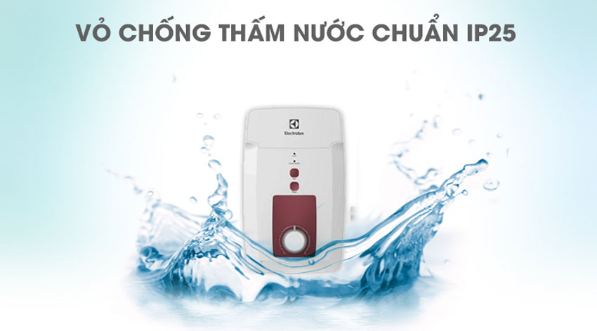 Máy tắm nước nóng Electrolux EWE451GX-DWR an toàn khi sử dụng
