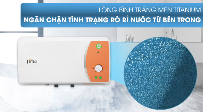 Máy nước nóng gián tiếp Ferroli Verdi 15L TE của nước nào