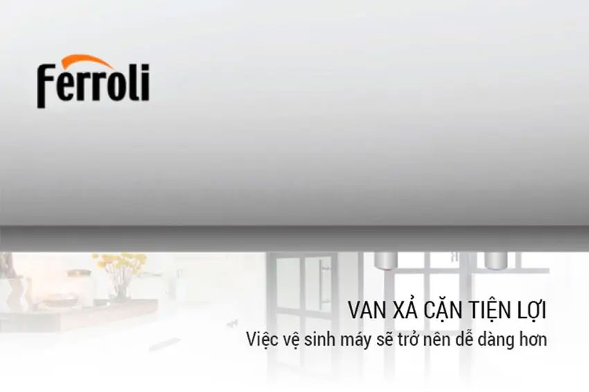Máy nước nóng gián tiếp Ferroli Verdi 15L TE của nước nào