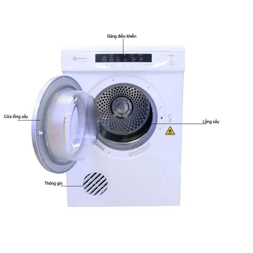 Máy sấy quần áo Electrolux dưới 10 triệu đồng